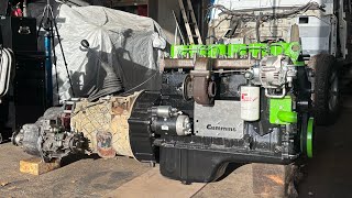 Drivetrain Together at Last! Cummins Defender Build