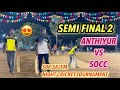 Cricket  semifinal 2  anthiyur vs socc  salem 50k tournament sivalingam  murali onproformance