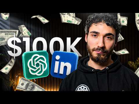 watch me build a $100k business in 45 mins using ai thumbnail