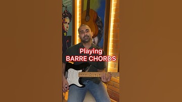 Barre Chords 101 A Beginner’s Guide To Playing Guitar Chords #shorts #guitarteacher #guitartutorial