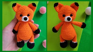 :      crochet foxgeh"akelter Fuchs