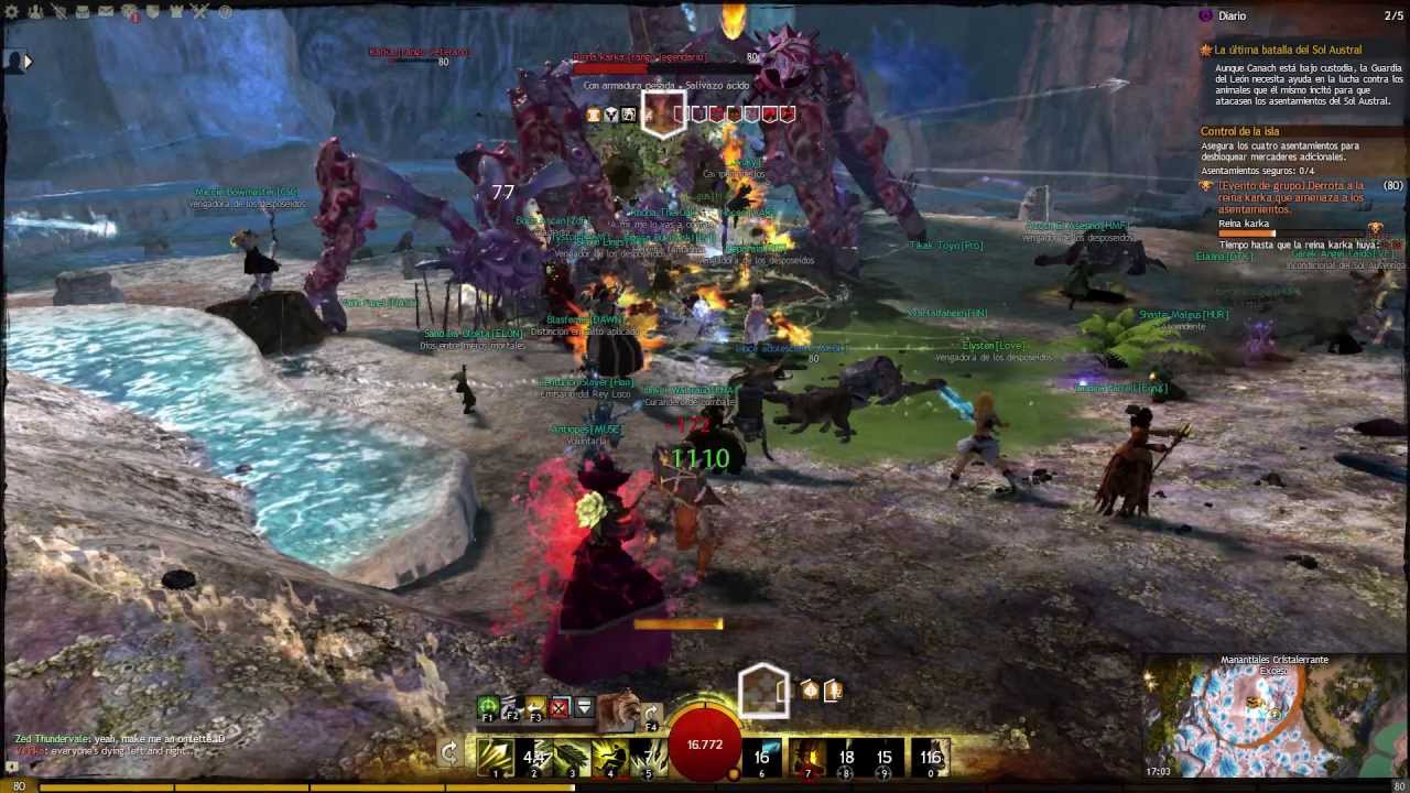 Guild Wars 2 Reina Karka / Karka Queen Evento YouTube