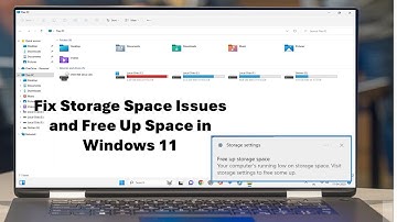 How to Fix Storage Space Issues and Free Up Space in Windows 11