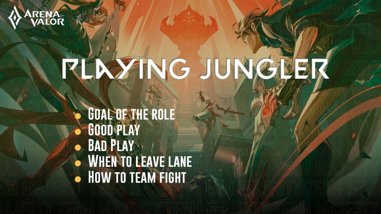 Playing Jungler | Arena Of Valor For Beginners - YouTube