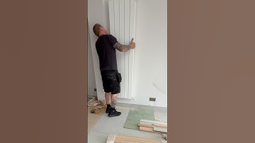 Vertical radiator… #plumber #plumbing #youtubeshorts #fyp #foryoupage