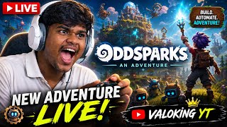 ODDSPARKS LIVE 🔥 Building My First OP Automation Base! | Valoking YT