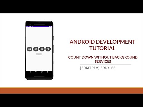 Android Development Tutorial - Count Down Timer Without Background Task