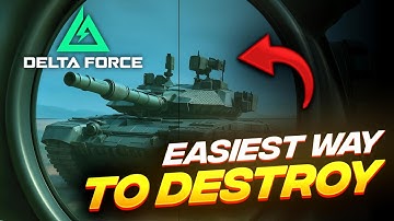 How to DESTROY Tanks FAST in Delta Force Mobile
