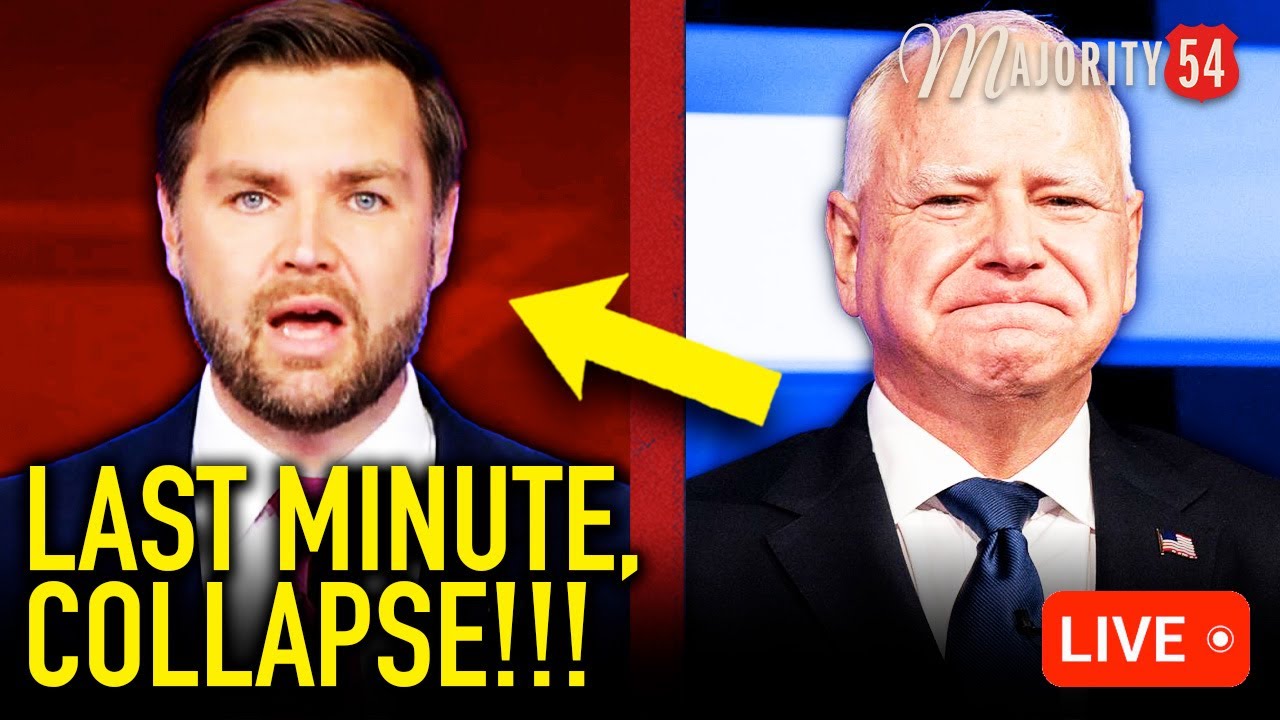 LIVE: Vance BLOWS IT at end of Debate, ELECTION Nears