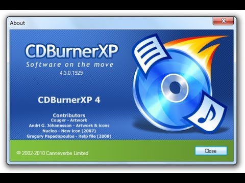 CDBurnerXP Обзор бесплатной программы и её функций