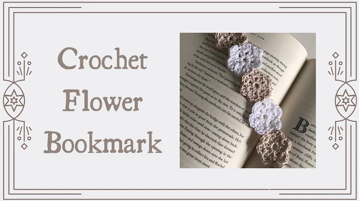 Learn to Crochet a Beautiful Flower Bookmark