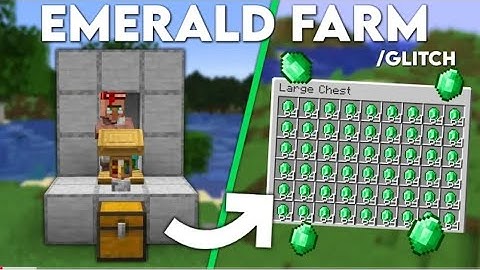 Minecraft INFINITE Emerald Farm! - 1.20+ Emerald Farm Tutorial