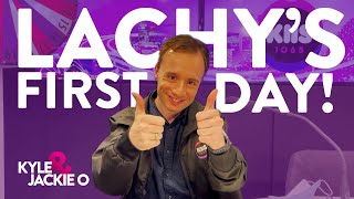 Lachys First Day Kiis1065, The Kyle & Jackie O Show