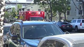 LBFD Rescue 1 Responding