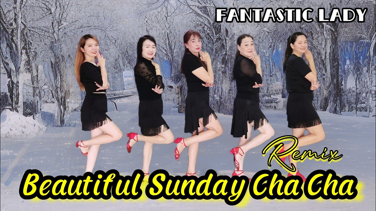 FANTASTIC LADY| BEAUTIFUL SUNDAY CHA REMIX LINE DANCE - YouTube
