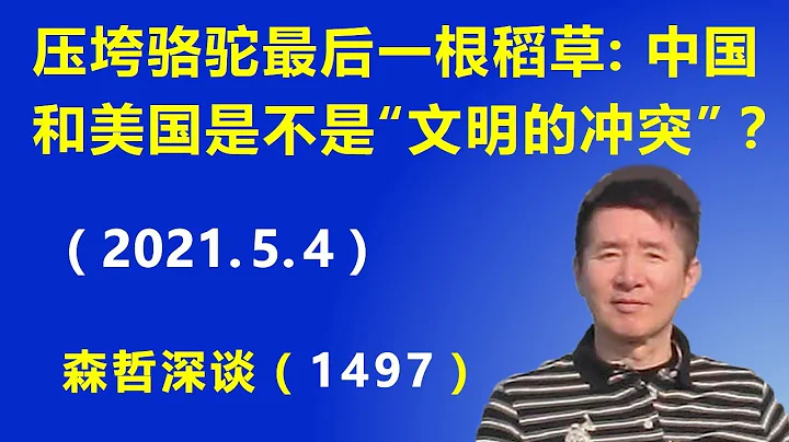 压垮骆驼的最后一根稻草：中国和美国的冲突，是不是“文明的冲突”？（2021.5.4） - 天天要闻