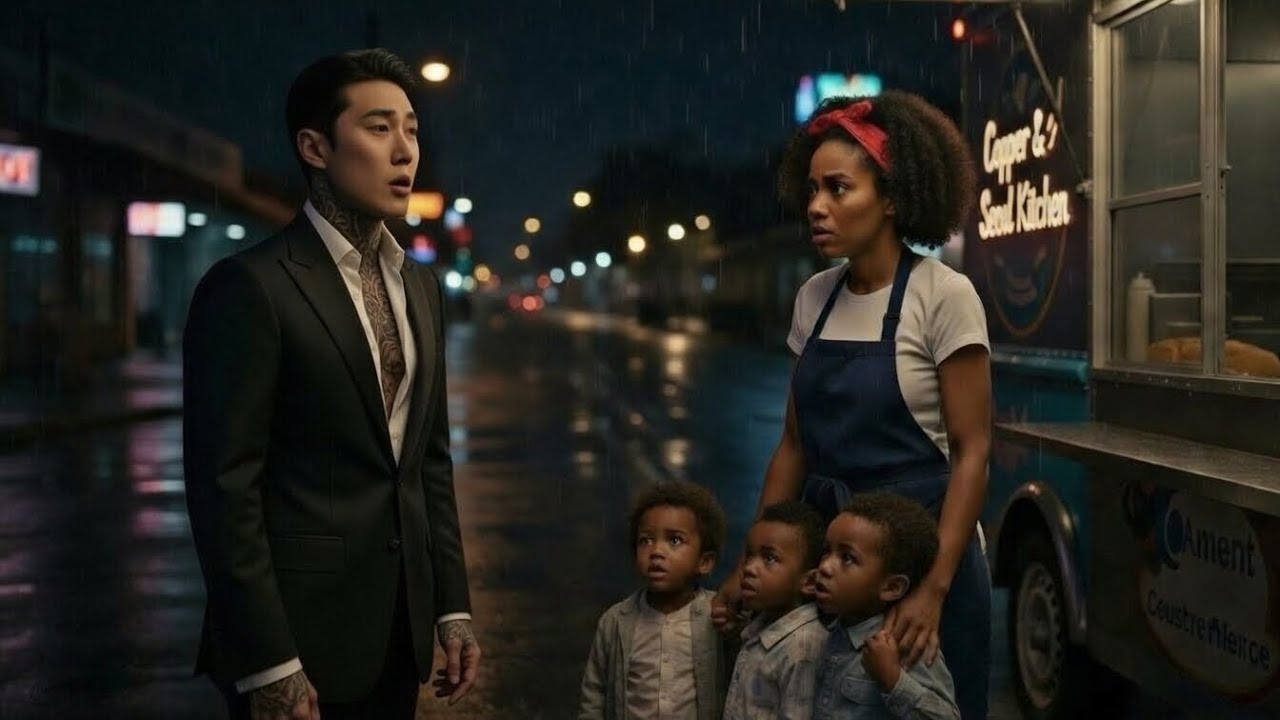 Korean mafia Boss Broke Her Heart to Save Her Life… But Didn’t Know She Had His Triplets