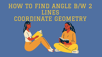 How to find angle between 2 lines | Finding Angle Between 2 Lines | 5th year | leaving cert | EASY!!