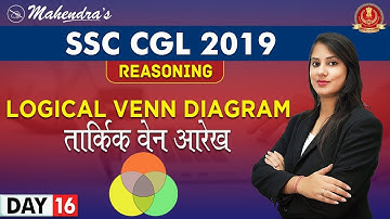 Logical Venn Diagram | Reasoning | By Ritika Mahendras | SSC CGL 2019