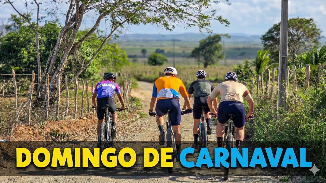 Juntar essa turma é dificil, só se for num domingo de Carnaval | PEDALA, VISSE !