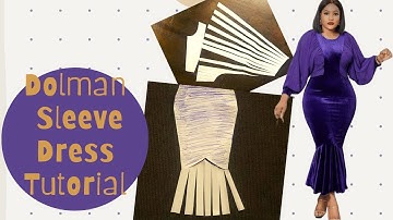 How to draft Dolman sleeve pattern #dolman #sleeves
