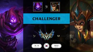 Challenger Match: Over 10.000 LP - KR server Patch 26.16