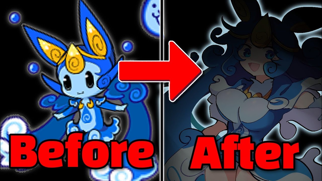 마리린이 사람이 된다면?? [냥코대전쟁]