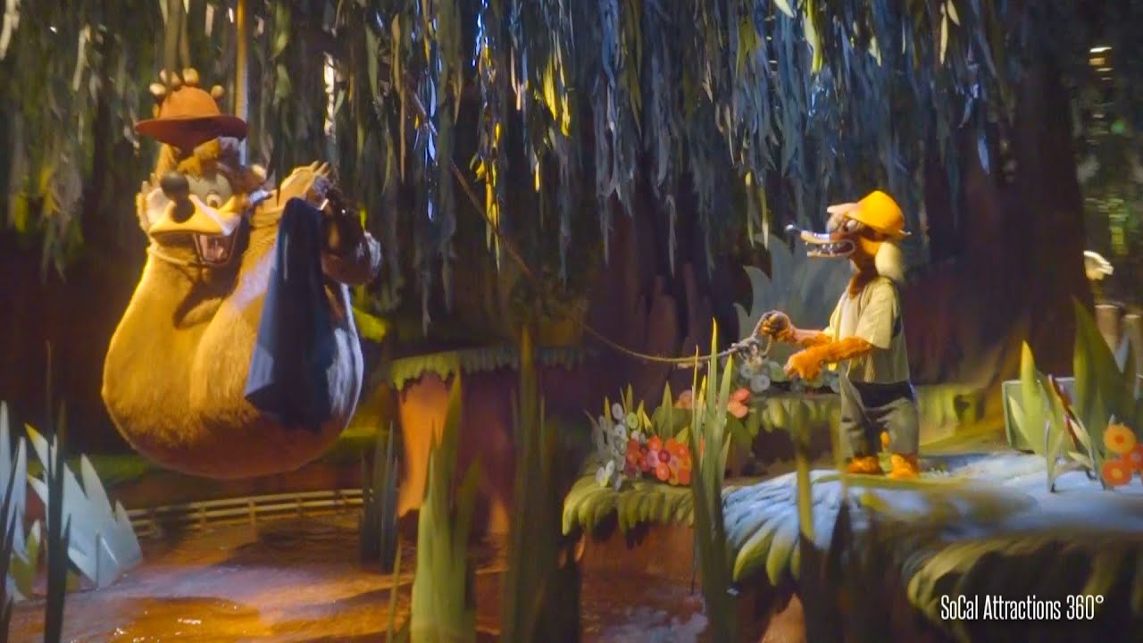 (Night POV) Splash Mountain at Night - Disneyland 2015 - Diamond Celebration