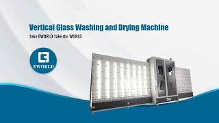 Vertical Glass Washing And Drying Machine