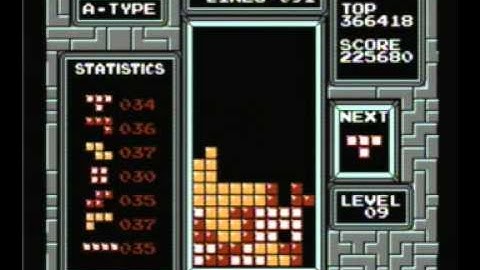Tetris (NES): Level 18