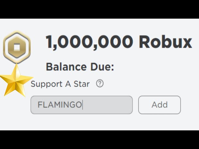 what is the star code for 1000 robux