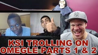 My ReView/ReAction to KSI Trolls on Omegle & Again"
