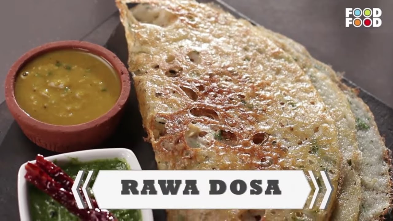 बनायें झटपट और स्वादिष्ट रवा डोसा और सांभर |Breakfast Recipe| Rawa Dosa and Sambhar Recipe |FoodFood