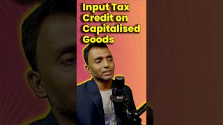 Input tax credit on capital goods #input #itc #gst #incometax