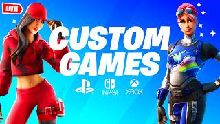 Fortnite - LIVE CUSTOMS!!