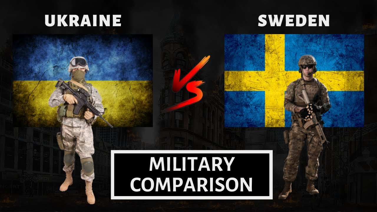 Ukraine vs Sweden Military Power Military Power Comparison 2022 YouTube