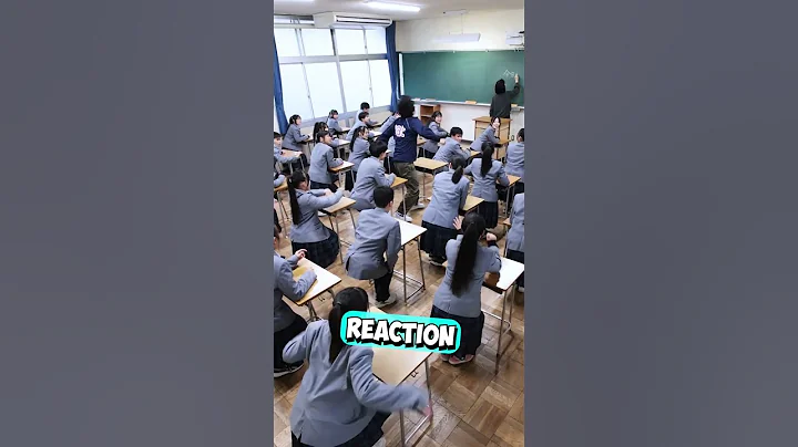 The Whole Class Started Dancing When The Teacher Turned Around 😳 #shorts thumbnail