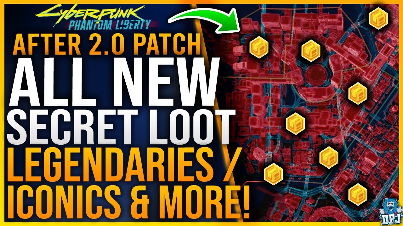 Cyberpunk 2077: All New SECRET Legendaries, Iconics & More Added