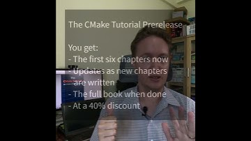 The CMake Tutorial Prerelease  #coding #cmake #cplusplus #softwaredevelopment #softwaredev