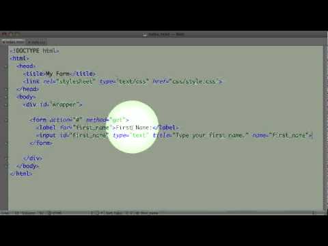Accessibility: Web Apps: Forms: Part 1