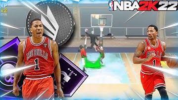 My Prime Derrick Rose Build is Unstoppable on NBA 2k22.. Best Build on NBA 2k22 #2k22 #trending