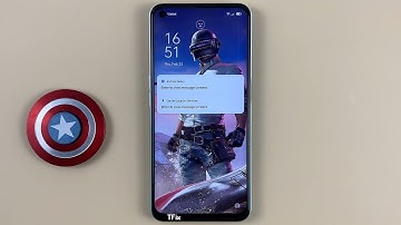 How to hide the message notification content on the lock screen on OPPO A52 Android 11