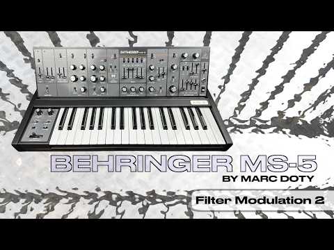 12-The Behringer MS-5- Filter Modulation 2
