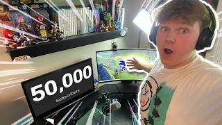 MY 1 BILLION $ GAMING SETUP TOUR + ROOM TOUR! **50K Sub Special**