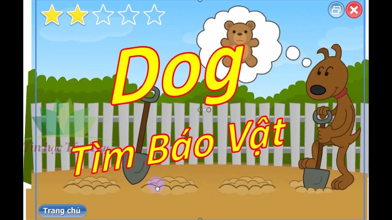 Dog Tìm Báo Vật Game 3 Nhanh Tay Lẹ Mắt - youtube