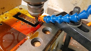 Home made Milling Machine Lubrication System at work