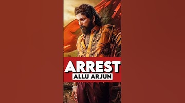 Arrested Allu Arjun || Pushpa 2 || #shorts #shortsfeed #pushpa2