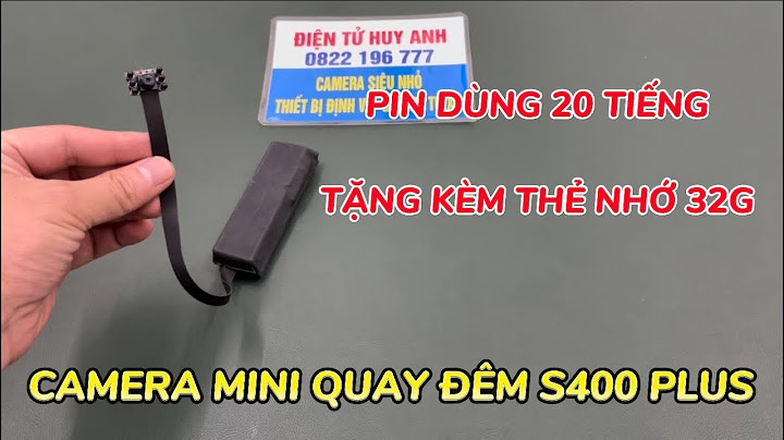 Hướng dẫn hàn camera wifi mini vào loa không dây