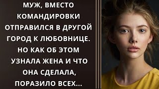 Муж, вместо командировки отправился в другой город к любовнице. Но как об этом узнала жена...