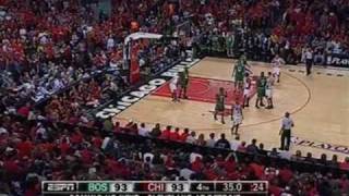 Bulls vs Celtics game 4  (Partial 4th quarter till end) pt1